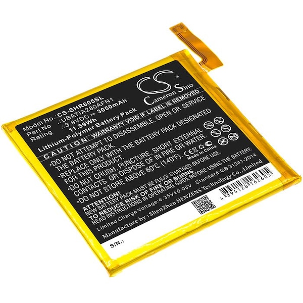 Bsc Preferred Sharp 605SH Aquos R SH03J SHV39 Mobile Phone Replacement Battery CS-SHR605SL - main